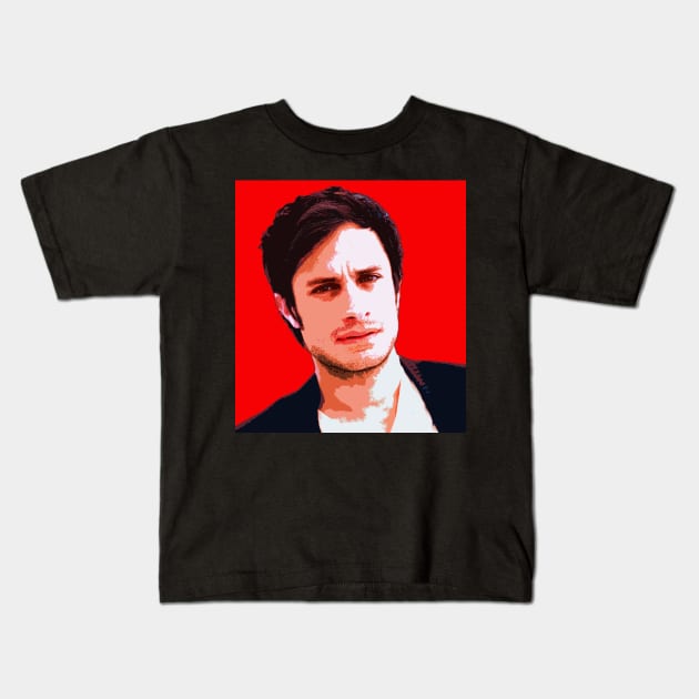 Gael García Bernal Kids T-Shirt by oryan80